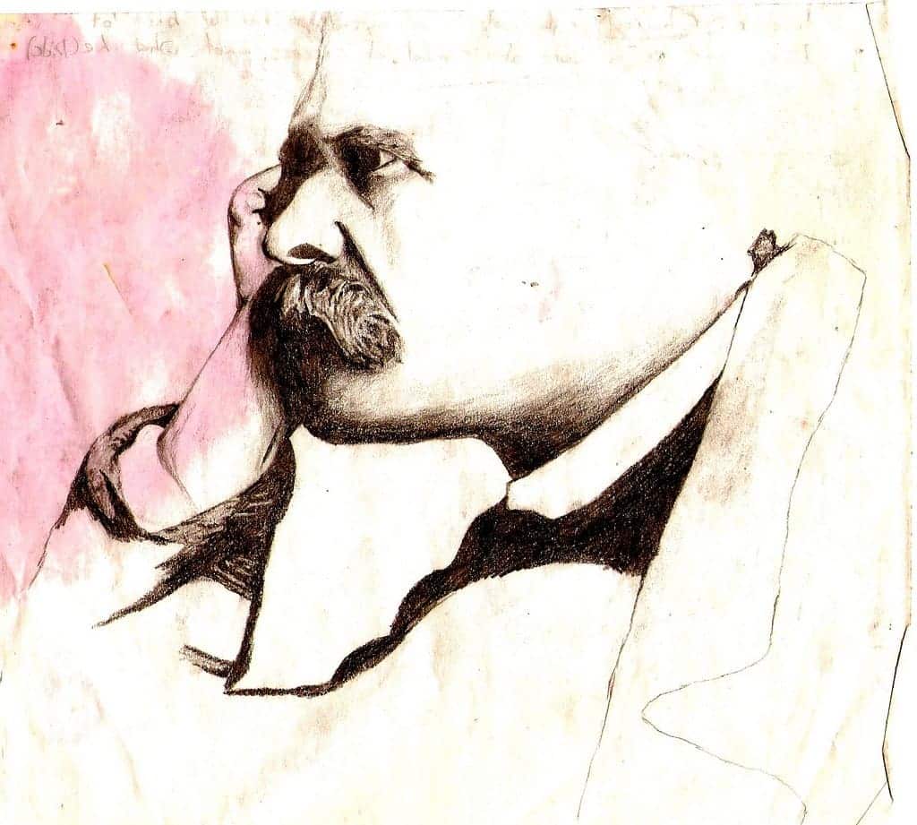 Ritratto di Nietzsche (1844 - 1900)
