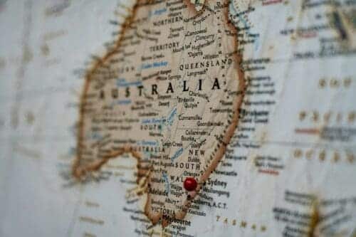 Mappa dell'Australia