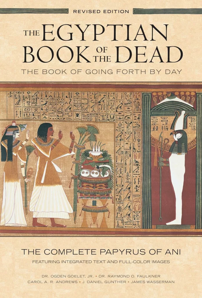 The Egyptian Book of the Dead: The Book of Going Forth by DayThe Complete Papyrus of Ani. Even if it's not a novel or a story, this book represents one of the most ancient example of literary works.