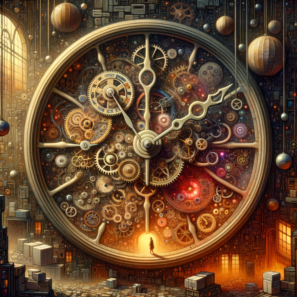 Mechanics of a clock